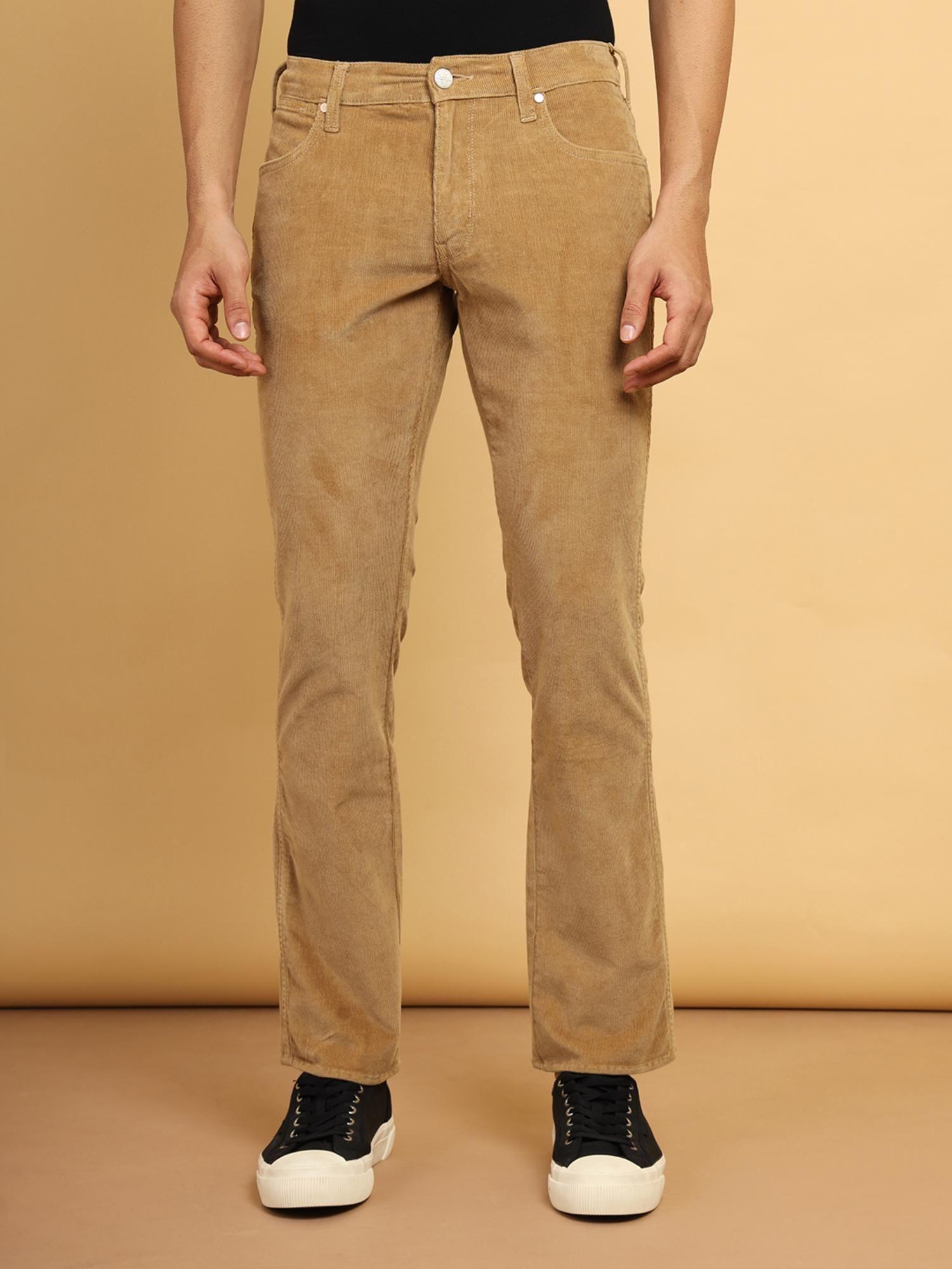 men's brown trousers