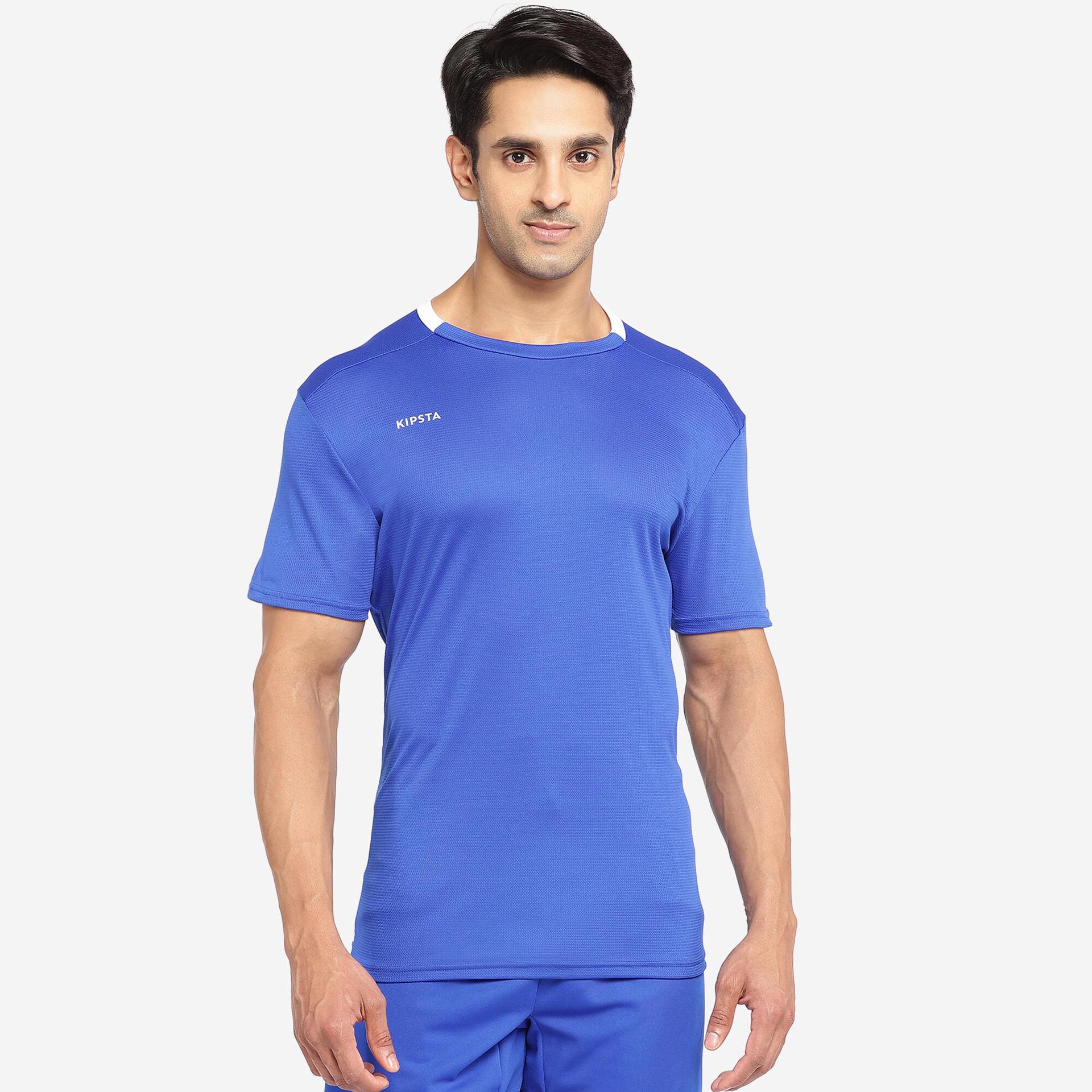 men's football jersey f100 - blue