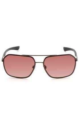 men's full rim non-polarized square sunglasses