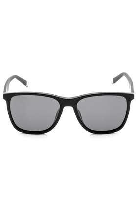 men's full rim polarized square sunglasses