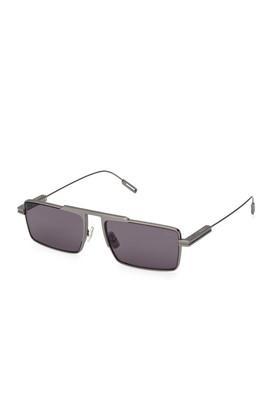 men's full rim uv protected rectangular sunglasses