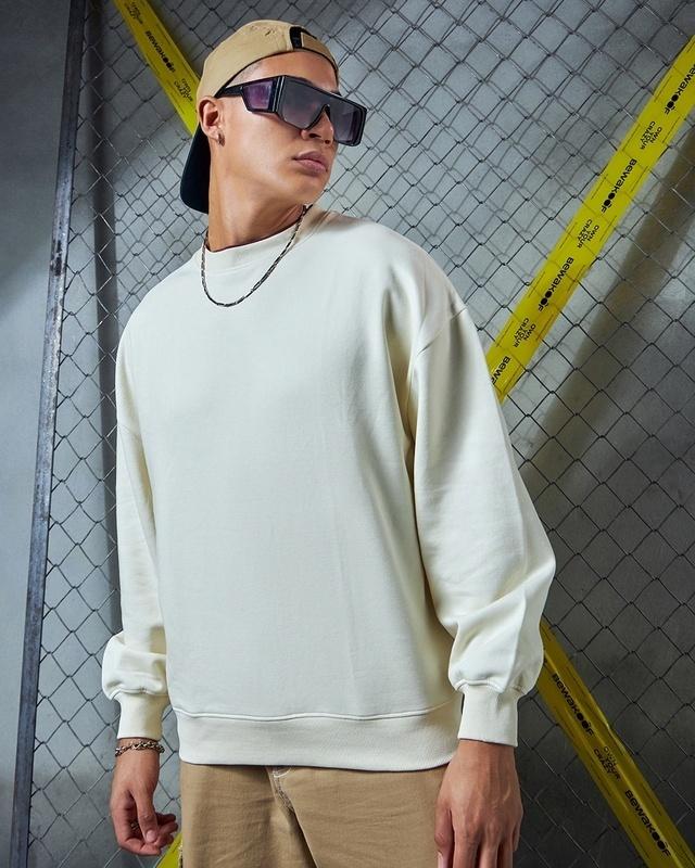 men's gardenia oversized sweatshirt