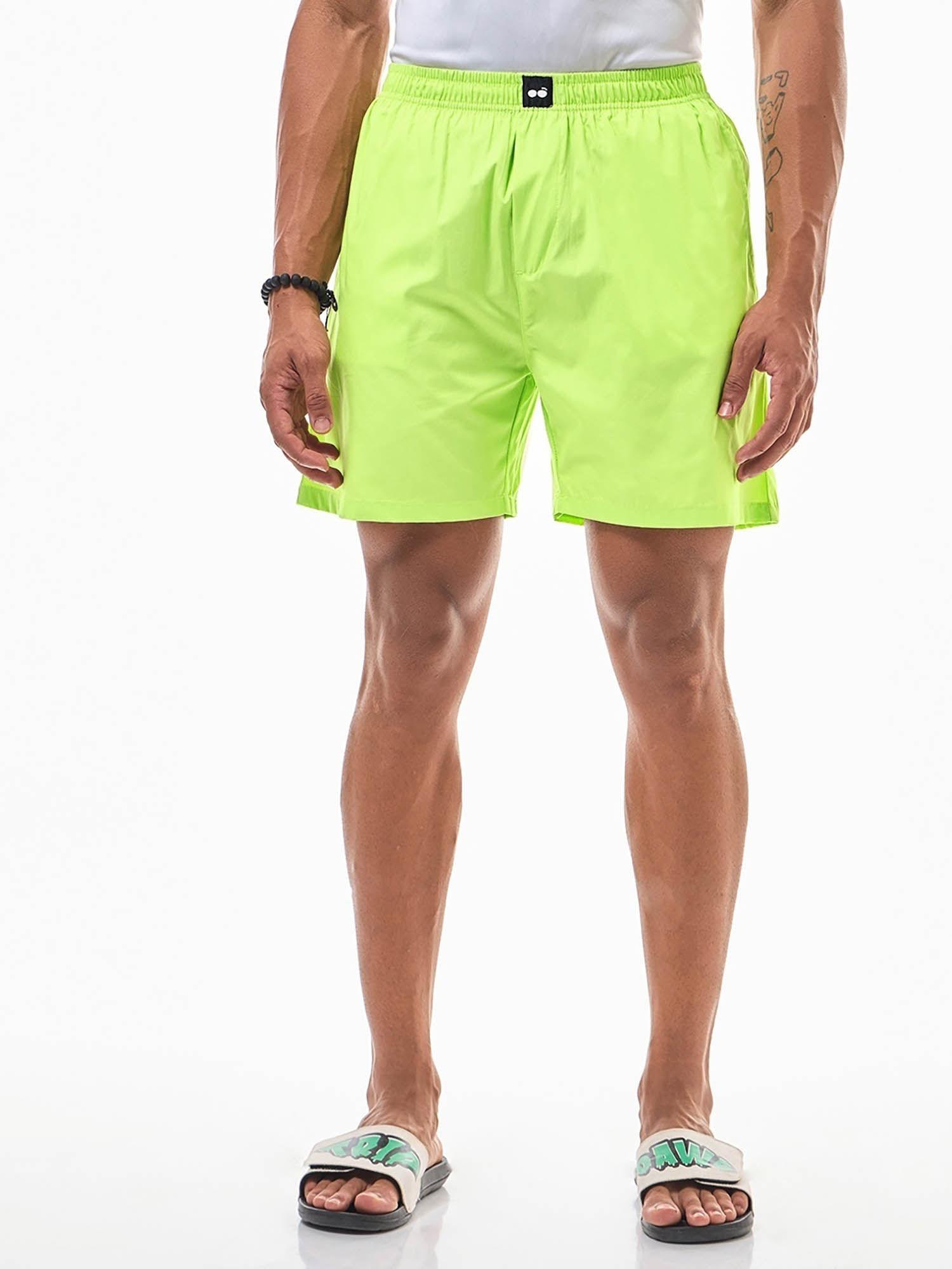 men's green boxers