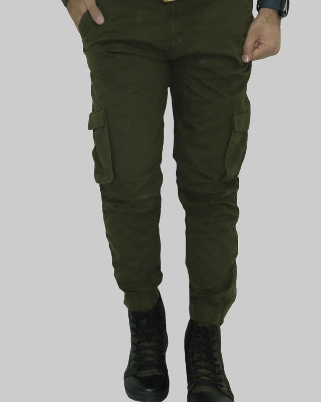 men's green cargo pants