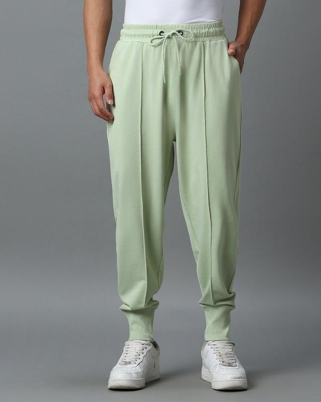 men's green oversized joggers