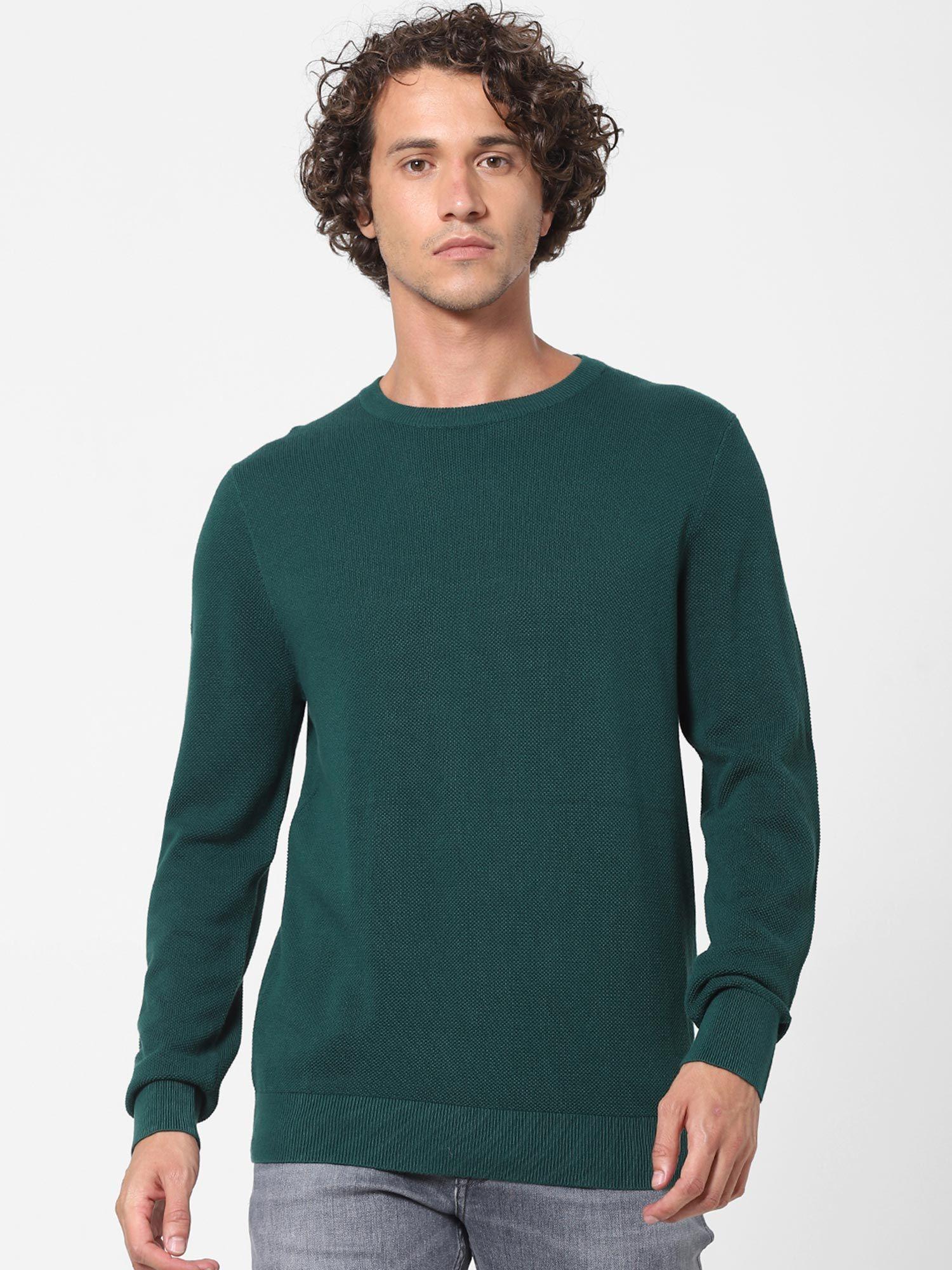 men's green sweaters