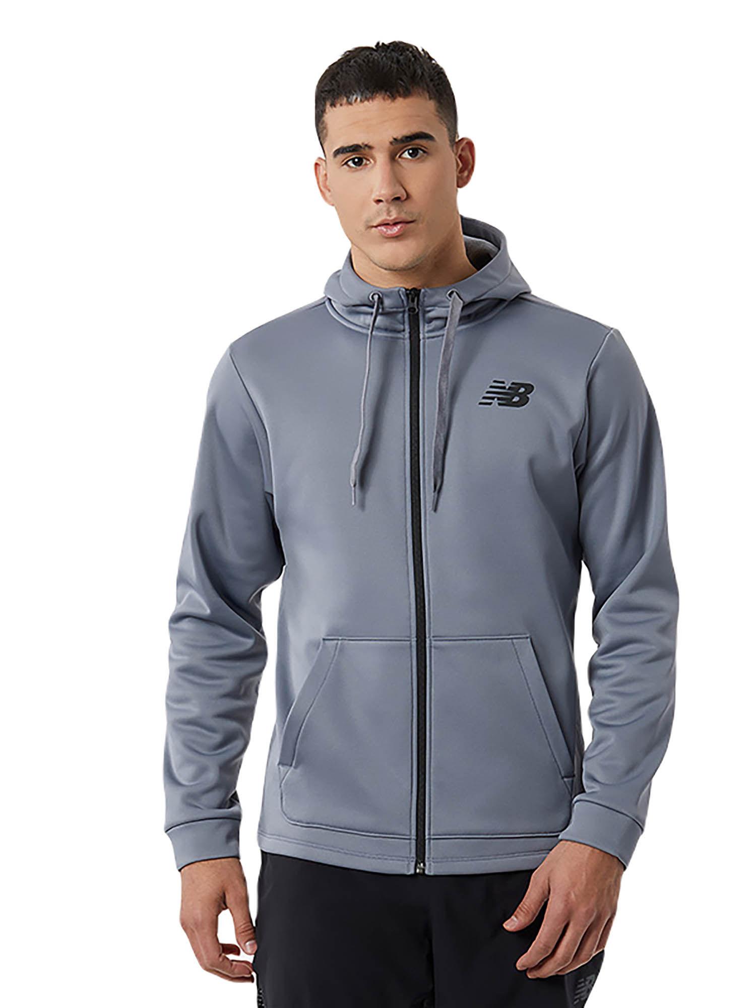 men's grey hoodie