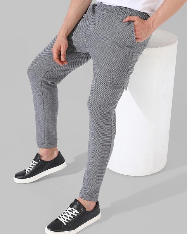 men's grey track pants