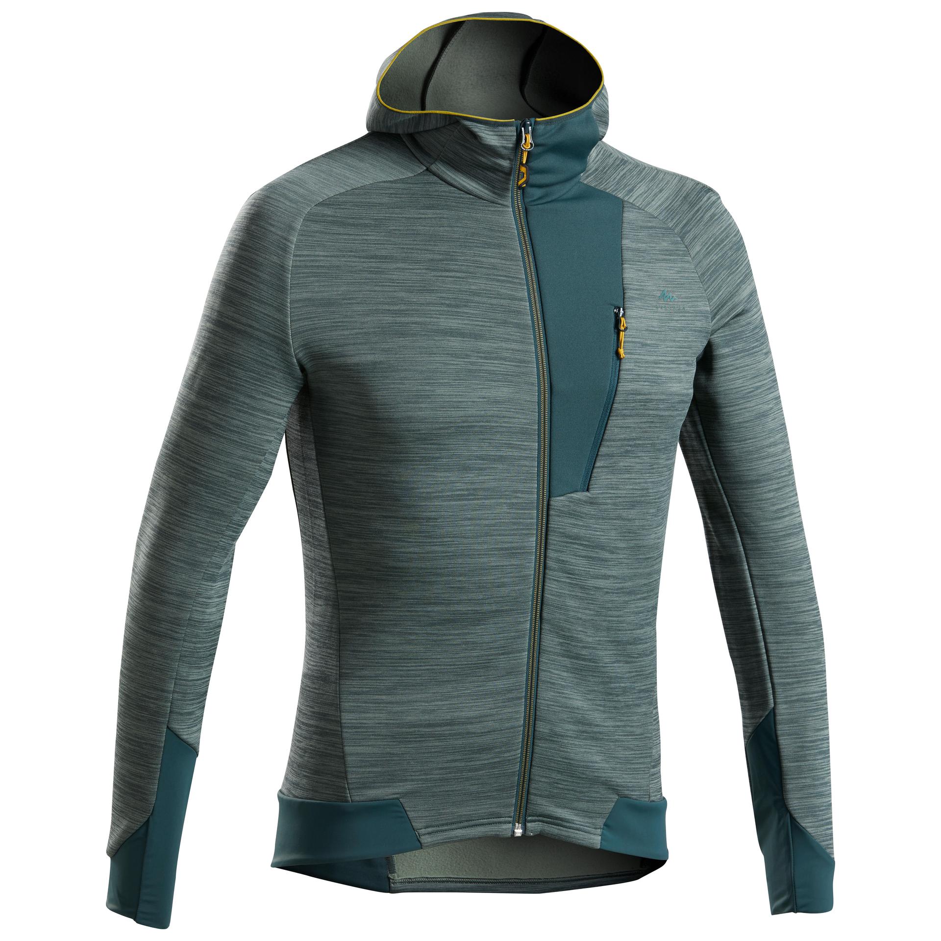 men's hiking thin fleece jacket - mh900