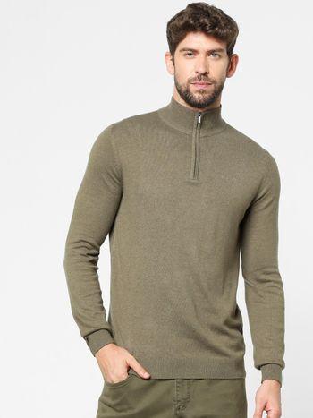 men's olive sweaters