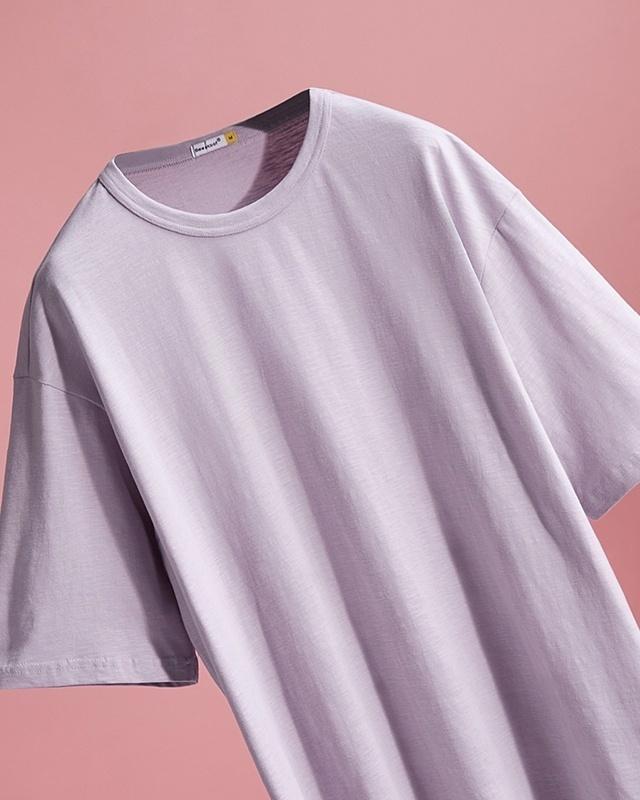 men's purple oversized t-shirt