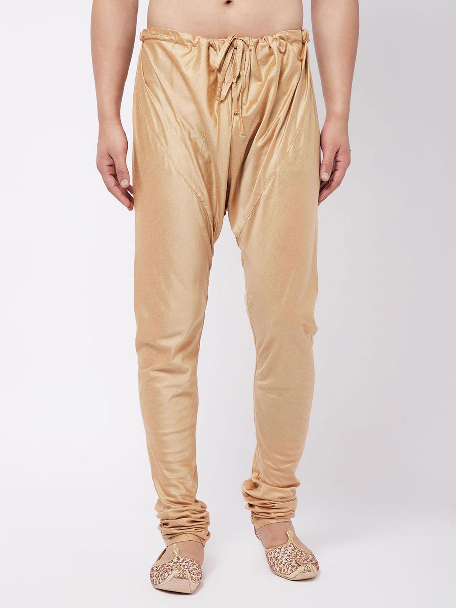 men's rose gold viscose blend pyjama