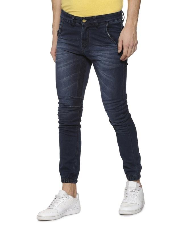 men's slim blue jeans