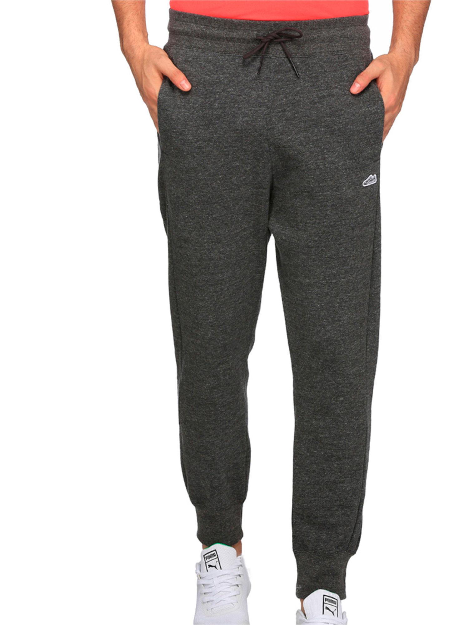 men's suede t7 track pant