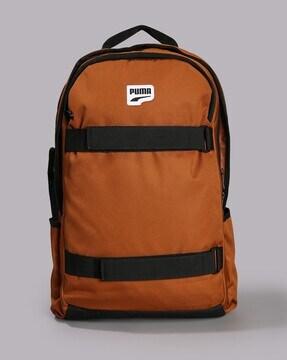 men 15" logo applique backpack