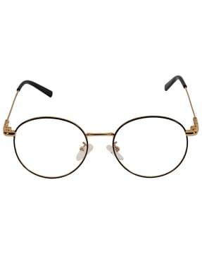 men 1507 round-shaped full-rim frame