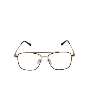 men 1509 uv-protected square full-rim frame