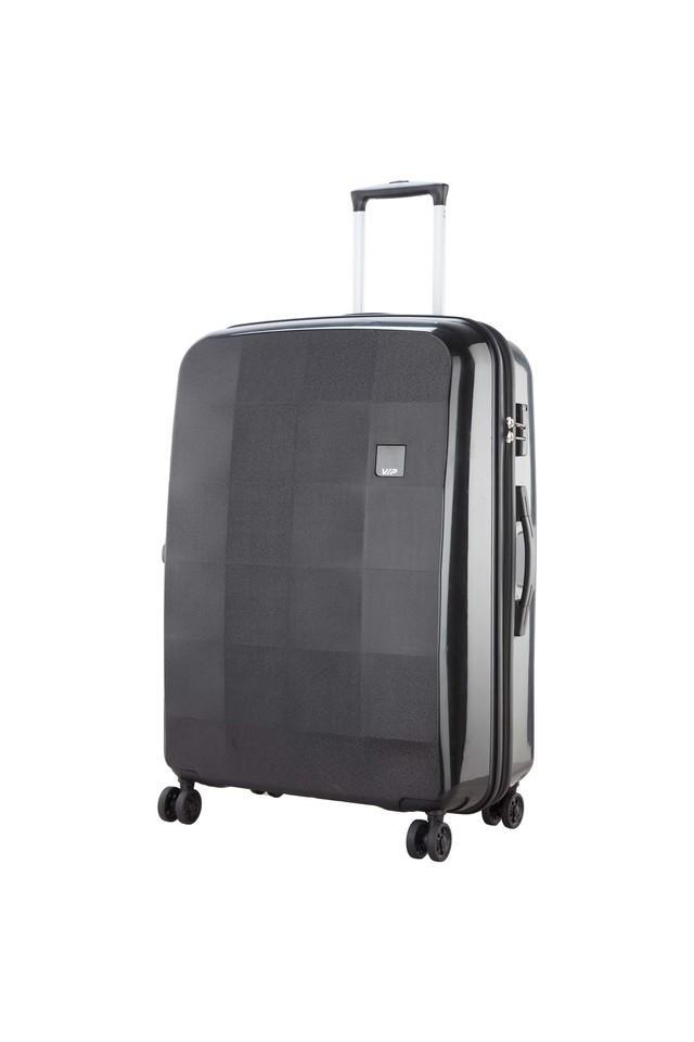 men 238 liters polycarbonate zip closure hard luggage