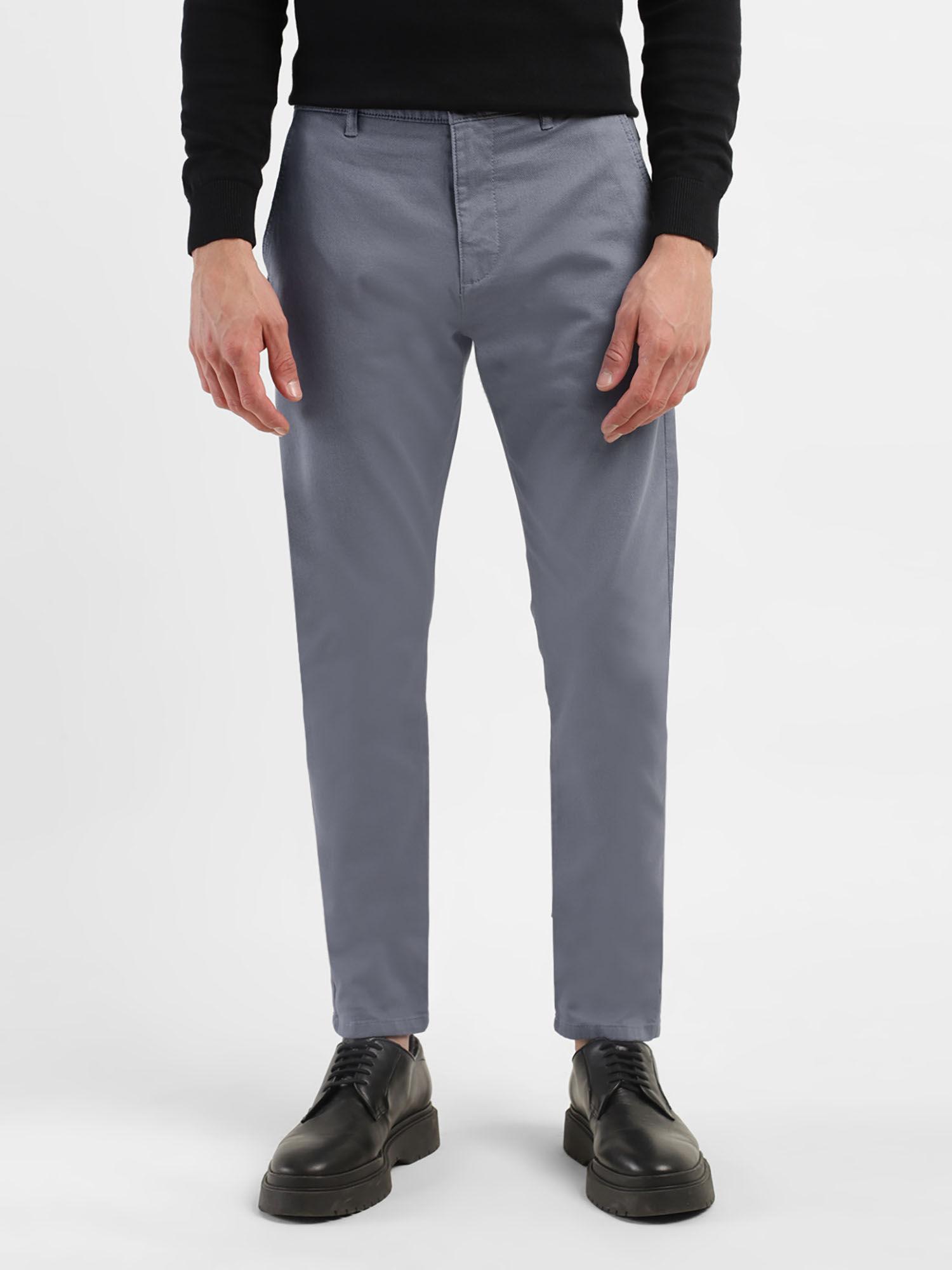 men 512 grey slim tapered fit trousers