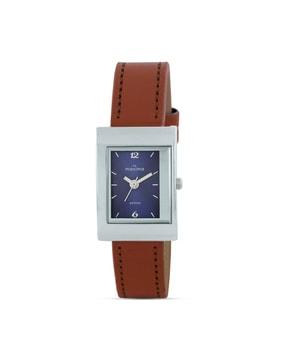 men 58488lmli analogue watch with leather strap