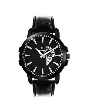 men a825nl02 analogue watch with checked dial