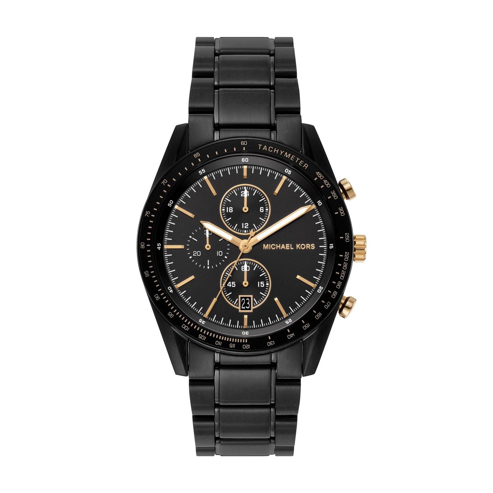 men accelerator black watch mk9113