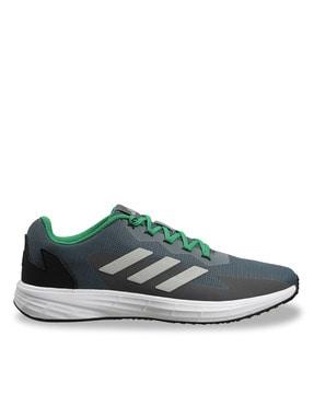 men adidash lace-up running shoes