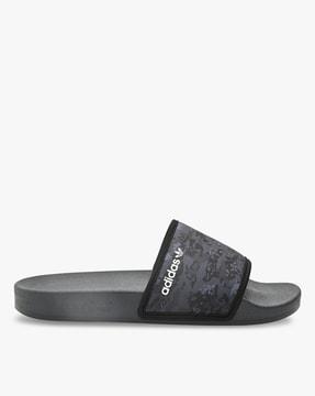 men adilette printed sliders