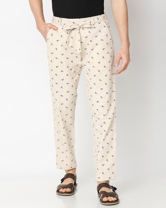 men all over printed ethnic pant