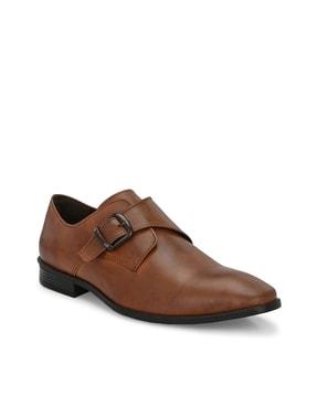 men almond-toe slip-on shoes