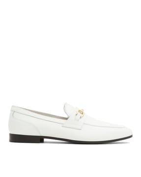 men almond-toe slip-on shoes