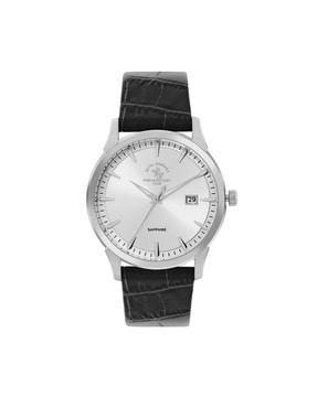 men analogue watch with leather strap-sb.1.10513-1