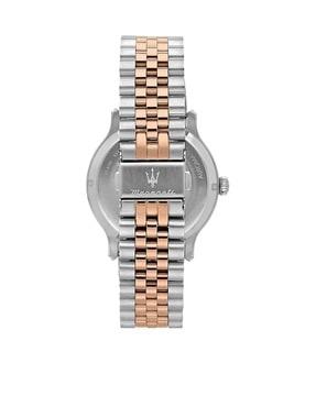 men analogue watch with stainless steel strap -r8823118011