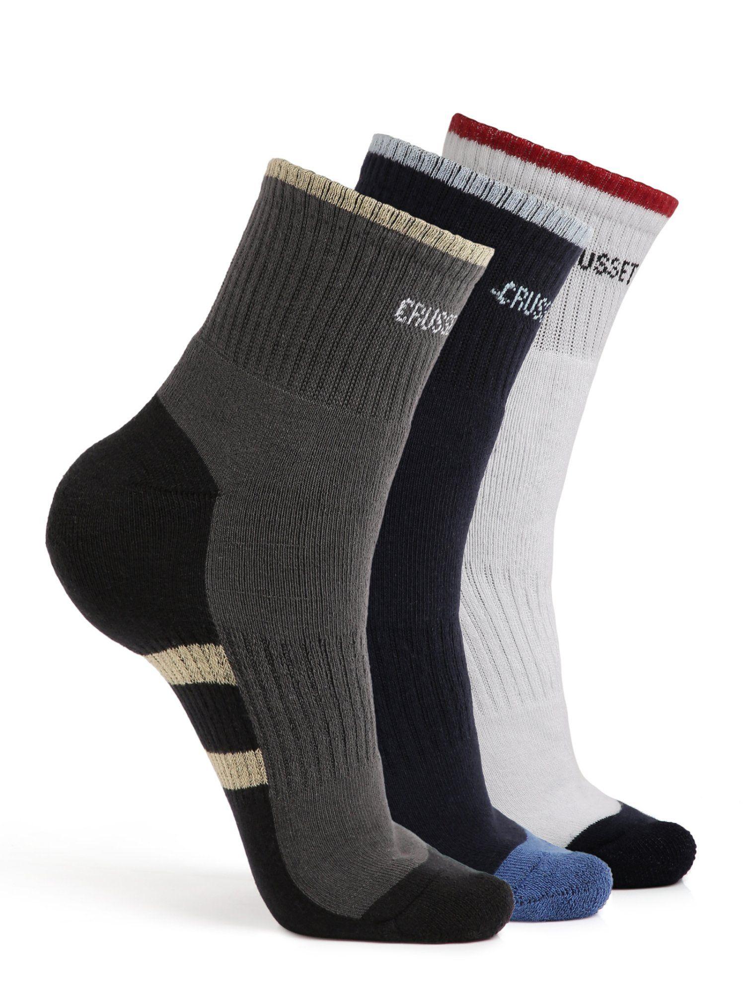 men ankle sports pack of 3 socks in multi-color