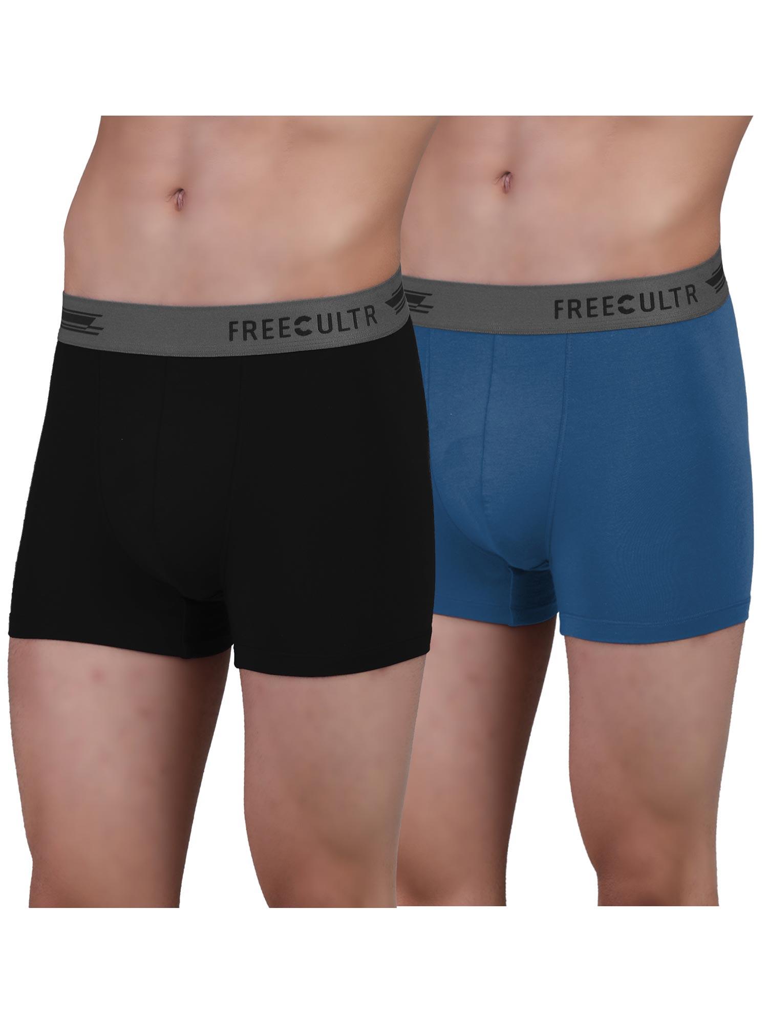 men anti-microbial air-soft micromodal underwear trunk (pack of 2)