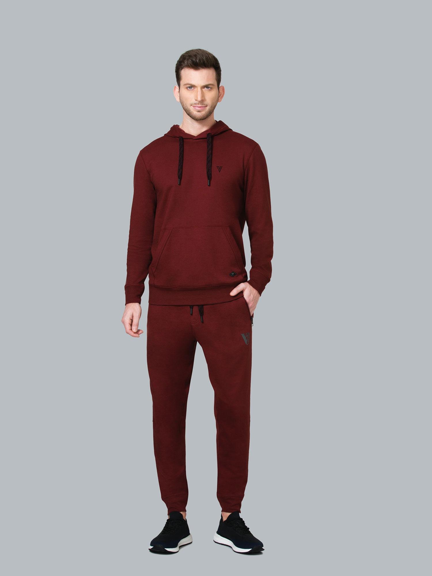 men athleisure g99+ antiviral & ultra soft joggers - red