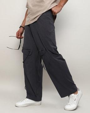 men baggy fit cargo pants