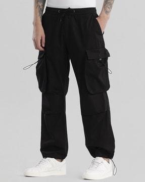 men baggy fit cargo pants