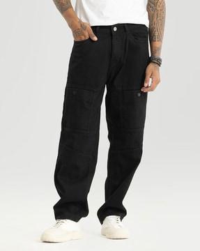 men baggy fit cargo pants