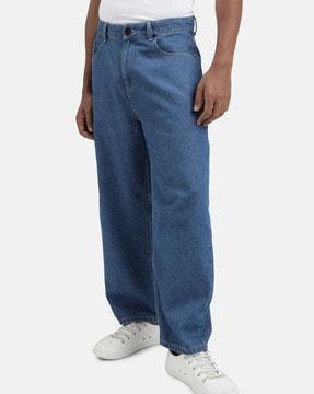 men baggy fit jeans