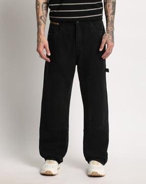 men baggy jeans with slip-pockets