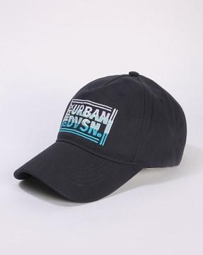 men baseball cap with logo embroidery