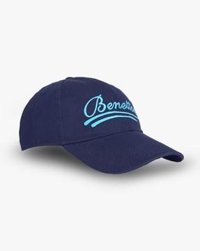 men baseball cap with signature branding