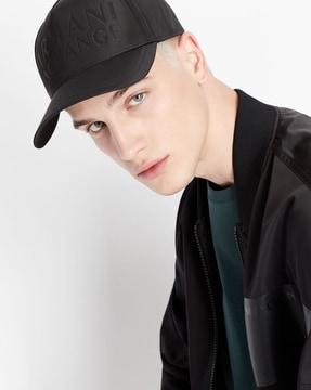 men baseball cap with tonal embossed logo