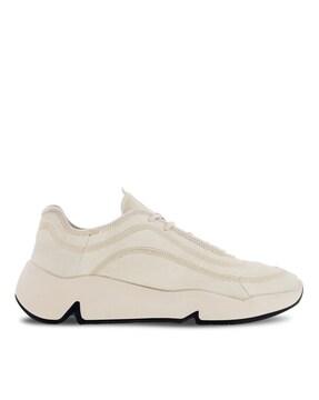 men beige chunky sneakers