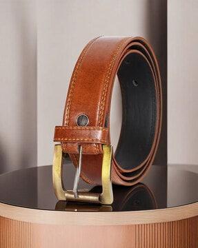 men belt with buckle closure