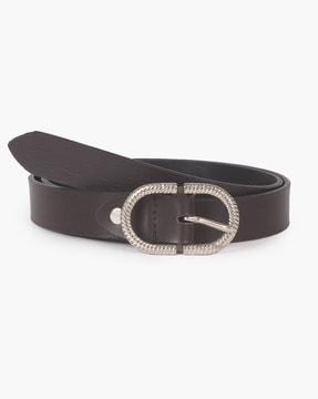 men belt with tang buckle