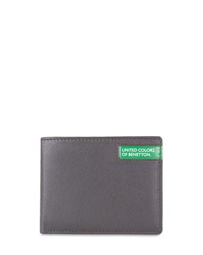 men bi-fold wallet with multiple slots