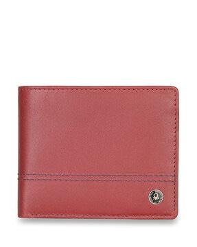 men bi-fold wallet with multiple slots