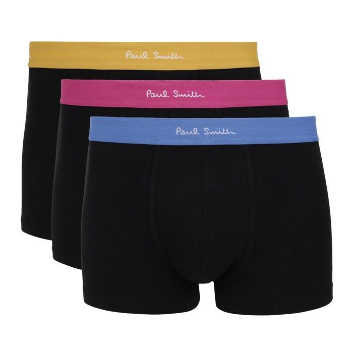 men black 3 set of trunks